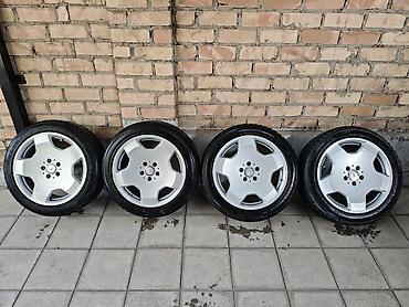 Колеса в сборе 245 / 45 / R 18, Зима, Б/у, Комплект, Легковые, Литые, отверстий - 5 at lalafo.kg Колеса в сборе 245 / 45 / R 18, Зима, Б/у, Комплект, Легковые, Литые, отверстий - 5