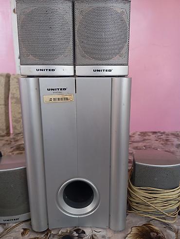 euroacs kalonka: UNITED 5.1 akustik sistem Komplekt: - 1 ədəd subwoofer (portlu — 4