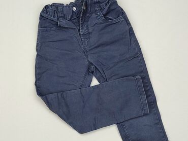 czarne legginsy 98: Spodnie jeansowe, 3-4 lat, 98, stan - Dobry
