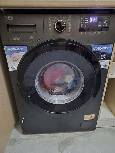 sharp soyuducu servis: Beko önyükləməli paltaryuyan maşın - Yükleme gücü: 6 kq - Maks. sıxma — 1