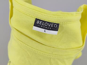 bluzki basic białe: T-shirt damski, rozmiar L — 4