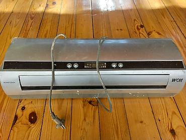 hava üfürücü: Wolf hava pərdəsi (air curtain) — elektriklə işləyən üst qapı üstü — 2