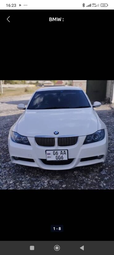 продаю авто мерс: BMW 3 series: 2006 г., 2.5 л, Автоматтык, Бензин, Седан