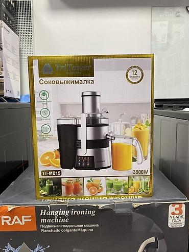 Соковыжималка TriTower TT-MQ15 - Мощность: 3800 Вт - 5 скоростей +