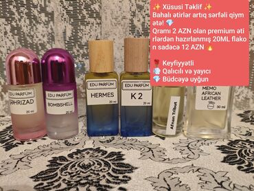 фатзорб оригинал и подделка как отличить: EDU PARFUM premium ətir ekstraktlarından hazırlanmış mini flakonlar -