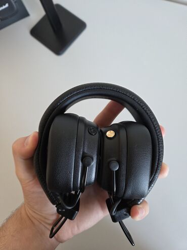 Qulaqcıqlar: Simsiz (Bluetooth) Qulaqcıqlar, Marshall, rəng - Qara — 4