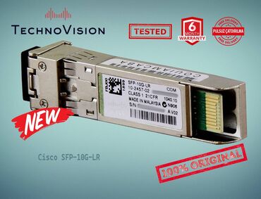 optik modem: Cisco SFP 10G LR ✔️Sertifikasiyadan keçmiş təcrübəli mütəxəssislərimiz
