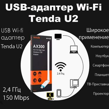 пассивное сетевое оборудование cisco sb: Фирменный Wi-Fi-адаптер Tenda U2 - доступное бюджеnное решение для