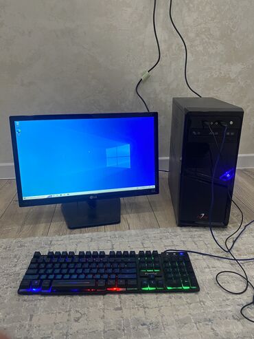 игравые компьютеры: Компьютер, ядер - 4, ОЗУ 4 ГБ, Для несложных задач, Б/у, Intel Core i5, SSD