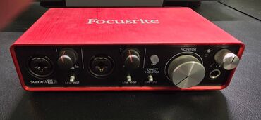 кассеты аудио: Focusrite Scarlett 2i2 (Second Generation) б/у - состояние отличное -