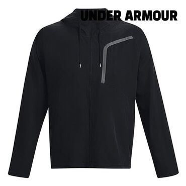 мужские ветровки: Куртка L (EU 40), XL (EU 42), цвет - Черный
