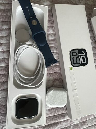 оперативная память 16 гб ddr4: Новые часы Apple Watch 10 в комплекте с синим ремешком. В коробке