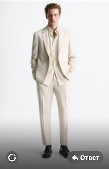 zara 34: Мужской костюм ZARA Tailored Fit - Бренд: ZARA - Линия посадки — 1