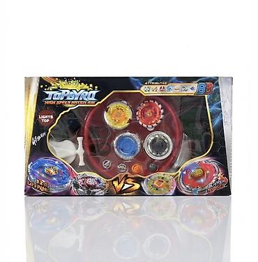 Игрушки: Bay Blade 4шт с ареной, 2 джойстика Игровой набор TOPGYRO BB — арена — 1