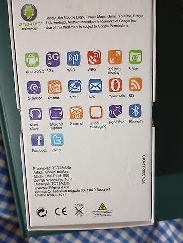 masažer za lice dm: Telenor OneTouch – pametni telefon sa Android operativnim sistemom — 4