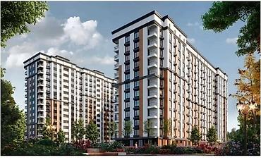 генезис: 1 комната, 47 м², Токольдош Элитка, 14 этаж, ПСО (под самоотделку) — 1