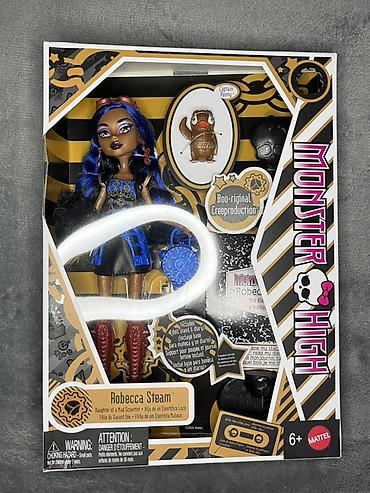 papajhons oyuncaqlari: Monster High – Robecca Steam kukla dəsti (Mattel, 6+) Куклы — 1