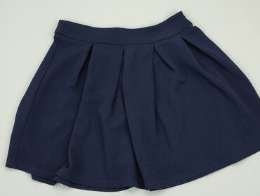 spódnice plisowane niebieska: Spódnica, S, stan - Bardzo dobry