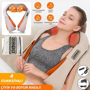 пресс для граната: Массажёр для всего тела с подогревом Massager of Neck Kneading – это