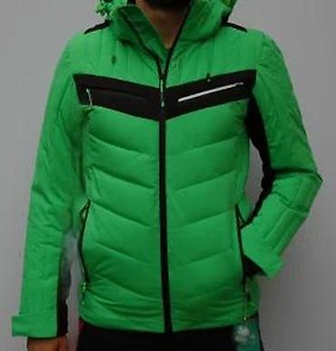 Zimske jakne: Muška zimska jakna – zelena/crna - Sportski kroj sa panelima od — 17