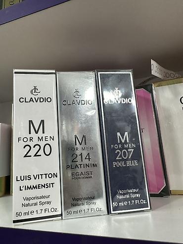 vozol 45 k: Clavdio M For Men kişi ətirləri – 50 ml (1.7 fl.oz) — 1