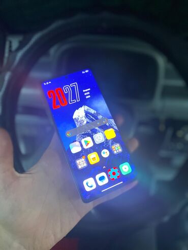 моторола телефон: Redmi, Redmi K40 Gaming, Колдонулган, 256 ГБ, түсү - Күмүш, 1 SIM, 2 SIM