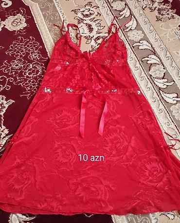 Qırmızı atlas qadın pijama dəsti - Material: parıltılı atlas/saten lalafo.az -da Qırmızı atlas qadın pijama dəsti - Material: parıltılı atlas/saten