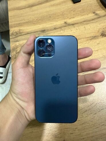 macbook pro qiymeti: IPhone 12 Pro, 128 ГБ, Pacific Blue