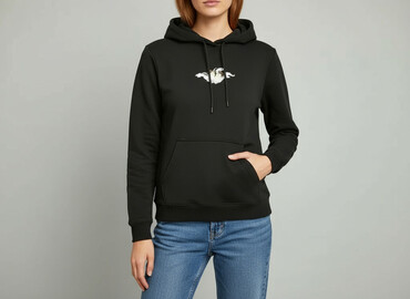stradivarius bluzy: H&M, Кофта з каптуром жіноча, розмір S