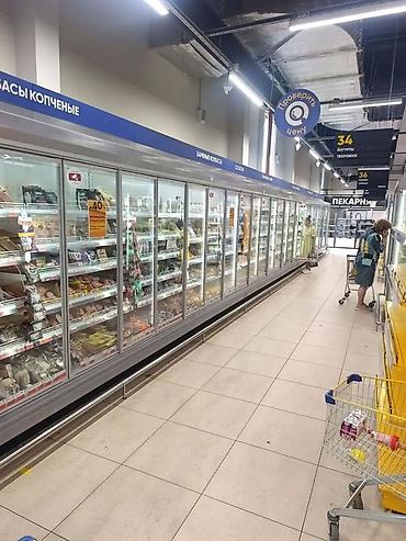 Холодильная горка, для магазина и супермаркет