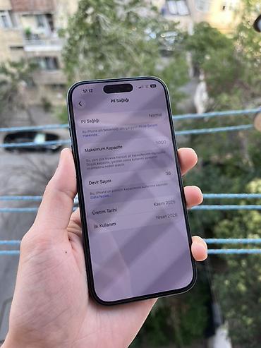 16 pro dubay: IPhone 17 Pro, Mavi, Face ID — 8