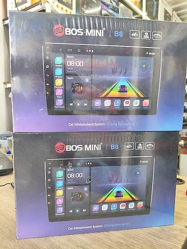 android box: Автомобильная медиасистема BOS-MINI B6 - Экран: 9", QLED - Память: 4 — 1