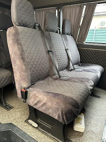 сидушка спринтер: Комплект сидений, Велюр, Mercedes-Benz 2005 г., Б/у, Оригинал, Германия — 4