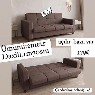 Divanlar: Divanlar Endirim fürsəti💣 139₼ Yeni və sifarişlə Ümumi ölçü  — 1