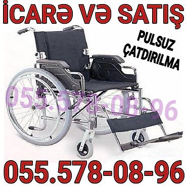 pulsuz uce: Məhsul: Manual əlil arabası – icarə və satış Xüsusiyyətlər: - Rahat — 1