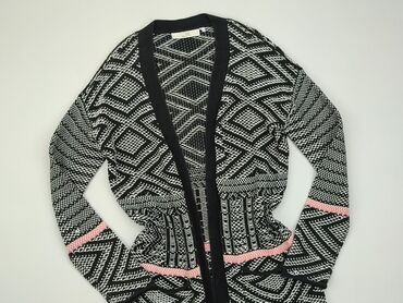 czarne t shirty damskie w serek: Knitwear, Clockhouse, XS (EU 34), condition - Good