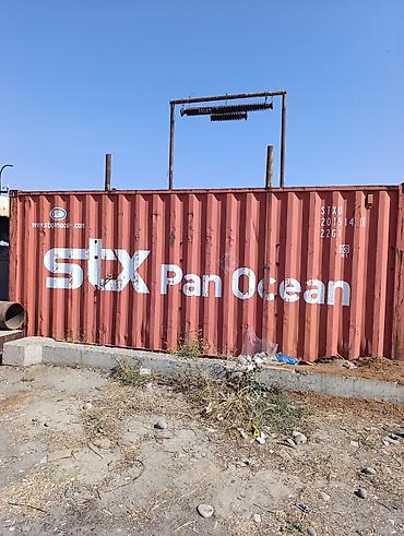 контейнер для офиса: Морской контейнер 20 футов STX Pan Ocean. В отличном состоянии — 2