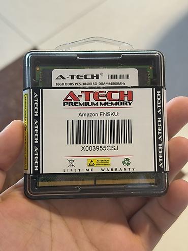 ucuz notbuk: A-TECH Premium Memory DDR5 SO-DIMM yaddaş dəsti - Tutum: 32GB KIT — 2