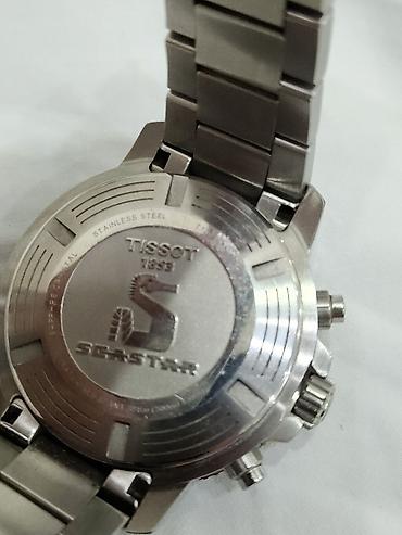 casio original: Спортивные часы часы, Tissot, Таймер и секундомер, Водонепроницаемые, Мужские, Б/у — 2