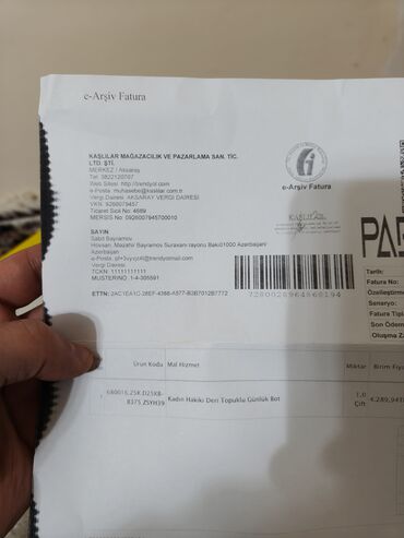 Botinka və botilyonlar: Ölçü: 39, rəng - Qara, Yeni — 10