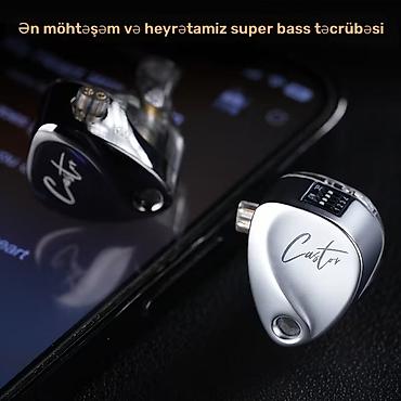 ucuz modemler: 🎧 KZ Castor IEM | Mikrofonlu | Gaming + HiFi | Tam yeni, bağlı qutuda — 2