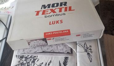 lidl posteljina za decu: Double, Bamboo, color - White