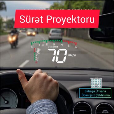 reqistrator: Sürət proyektoru - Speedometer Avtomobillər üçün yüksək keyfiyyətli