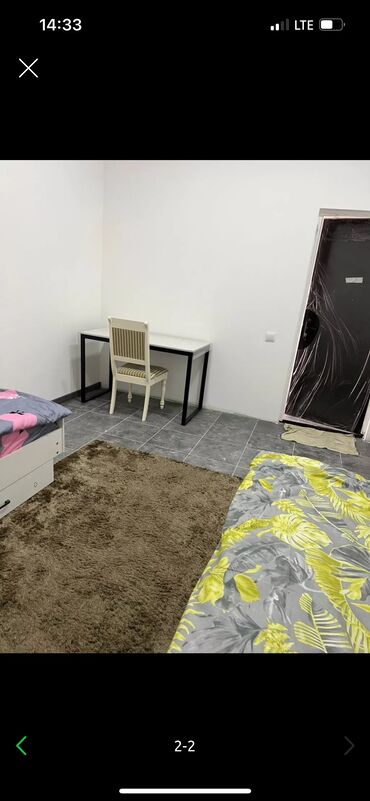 комната для девушек: 20 м², С мебелью
