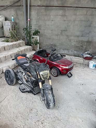 Uşaq üçün elektrik maşınları: Uşaq üçün elektrikli minik maşını - Korpus: qırmızı rəngli SUV — 4