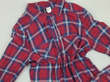 spódnice w kratę midi: Shirt, H&M, M (EU 38), condition - Good