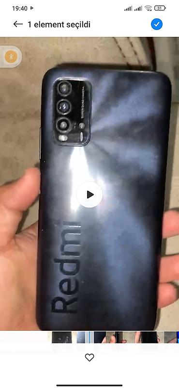 lords mobile: Redmi 128 GB, rəng - Qara, Barmaq izi — 6