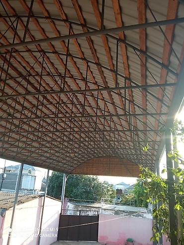 dekorativ ağac topiariya: Metalkonstruksiya ilə örtülü səhnə/parking/sahə üçün tağvari — 1