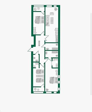 о2 политех: Сдан, Элитка, 4 комнаты, 136 м² — 8