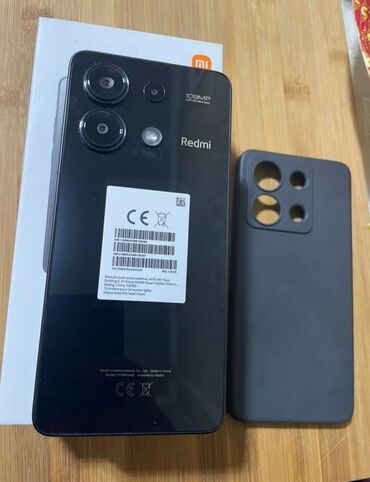 телефон е34: Xiaomi, 13, Новый, 256 ГБ, цвет - Черный, 2 SIM